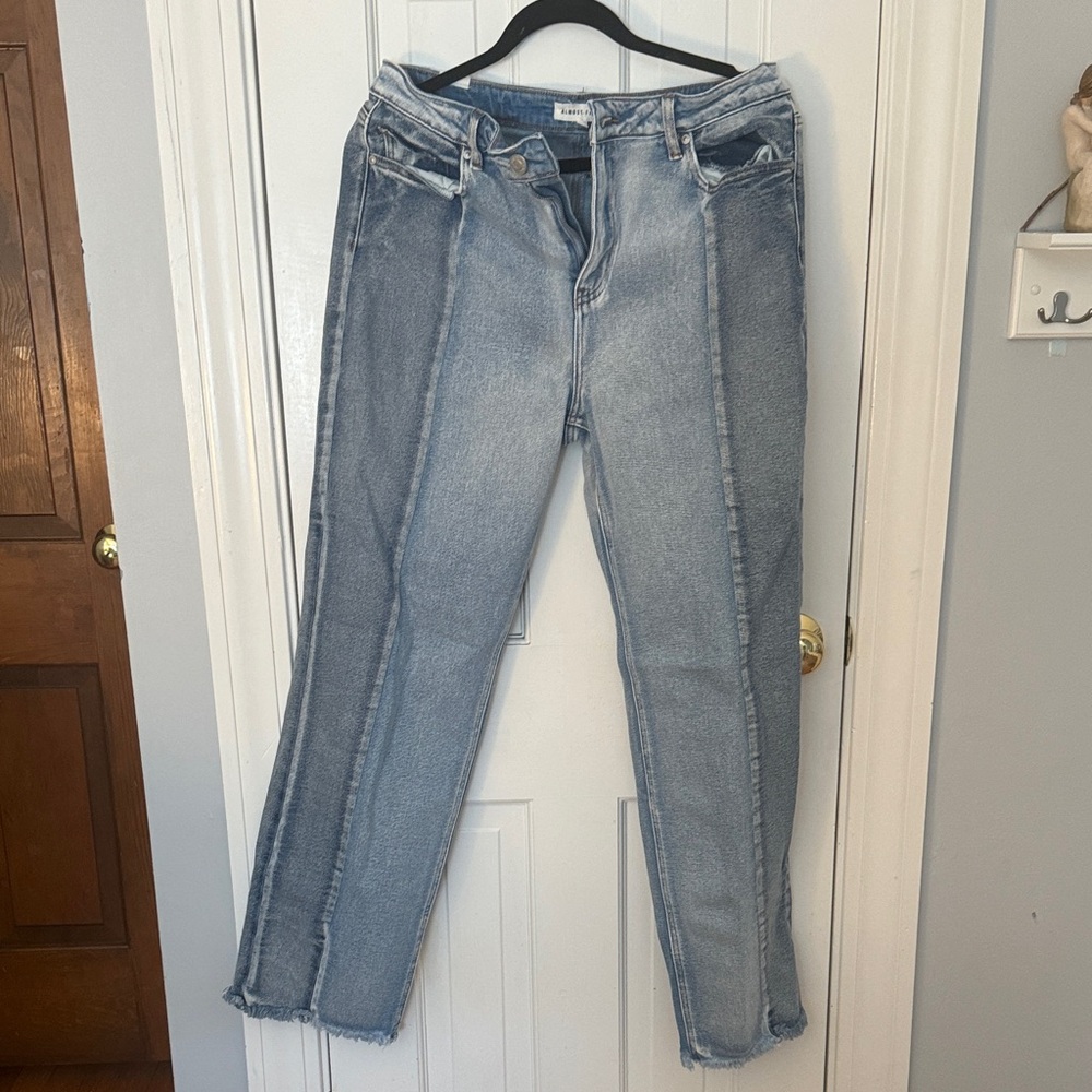 Almost Famous Light Blue Straight Leg Jeans